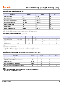 浏览型号HY57V283220T的Datasheet PDF文件第6页