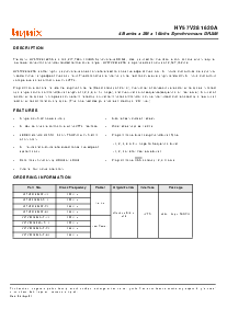 浏览型号HY57V281620A的Datasheet PDF文件第1页