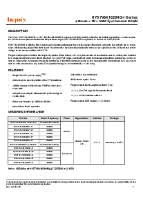 浏览型号HY57V641620HG-I的Datasheet PDF文件第1页