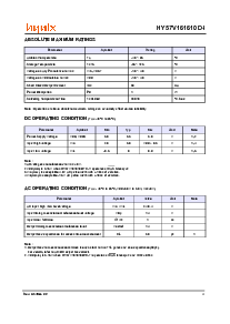 浏览型号HY57V161610D-I的Datasheet PDF文件第4页