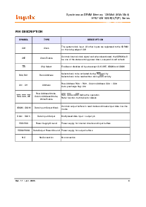 浏览型号HY57V281620ETP-6的Datasheet PDF文件第4页