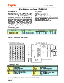 浏览型号HY64UD16322A-E的Datasheet PDF文件第2页