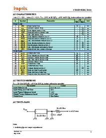 浏览型号HY64UD16322A-E的Datasheet PDF文件第5页