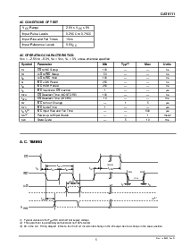 浏览型号CAT5113VI-00MSOP的Datasheet PDF文件第5页