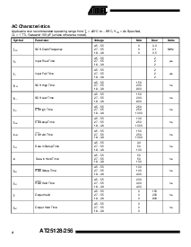 浏览型号AT25256-10PI-1.8的Datasheet PDF文件第4页