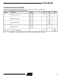 浏览型号AT25256-10PI-1.8的Datasheet PDF文件第5页