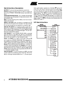 浏览型号AT25080N-10SI-1.8的Datasheet PDF文件第6页