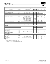 浏览型号SI1301DL的Datasheet PDF文件第2页