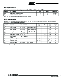 浏览型号AT24C1024-10PI-2.7的Datasheet PDF文件第4页