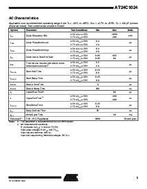 浏览型号AT24C1024W-10SI-2.7的Datasheet PDF文件第5页