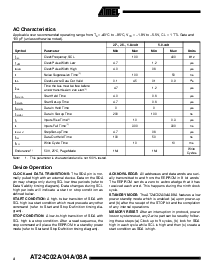 浏览型号AT24C08A-10TI-2.7的Datasheet PDF文件第4页