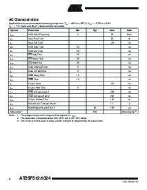 浏览型号AT25F512N-10SI-2.7的Datasheet PDF文件第4页