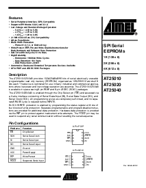 浏览型号AT25040N-10SI-2.7的Datasheet PDF文件第1页