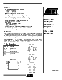 浏览型号AT24C256-10PI-2.7的Datasheet PDF文件第1页