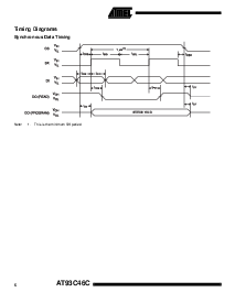浏览型号AT93C46C-10PI-2.7的Datasheet PDF文件第6页