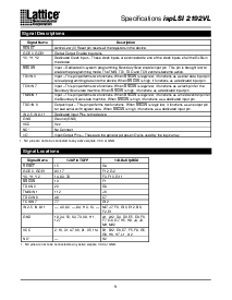 浏览型号ispLSI2192VL-100LB144的Datasheet PDF文件第9页