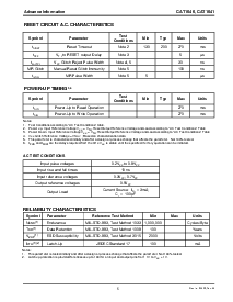 浏览型号CAT1641UI-30SOIC的Datasheet PDF文件第5页