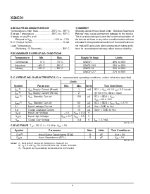 浏览型号X24C01SI-3.5的Datasheet PDF文件第8页