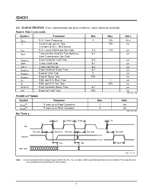 浏览型号X24C01SI-3.5的Datasheet PDF文件第9页