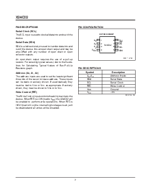 浏览型号X24C02S8I-3.5的Datasheet PDF文件第2页