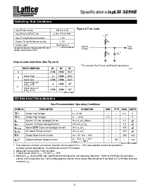 浏览型号ispLSI3256E-100LQ的Datasheet PDF文件第5页