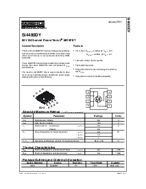 浏览型号SI4480DY的Datasheet PDF文件第1页