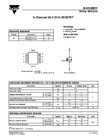 浏览型号SI4410BDY的Datasheet PDF文件第1页