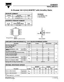 浏览型号SI4852DY的Datasheet PDF文件第1页