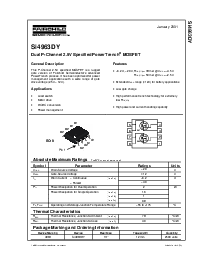 浏览型号SI4963DY的Datasheet PDF文件第1页