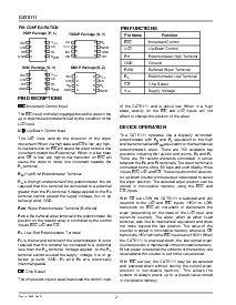 浏览型号CAT5111UI-50MSOP的Datasheet PDF文件第2页