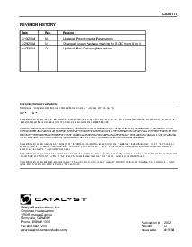 浏览型号CAT5111UI-50MSOP的Datasheet PDF文件第7页