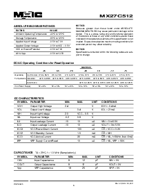 浏览型号MX27C512TI-70的Datasheet PDF文件第6页