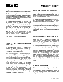 浏览型号MX28F1000PPI-70的Datasheet PDF文件第9页