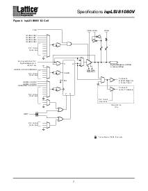 浏览型号ispLSI81080V-125LB272的Datasheet PDF文件第7页