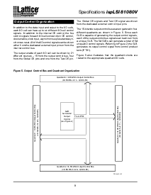 浏览型号ispLSI81080V-125LB272的Datasheet PDF文件第8页