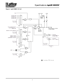 浏览型号ispLSI8600V-125LB272的Datasheet PDF文件第7页