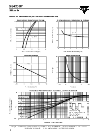 浏览型号SI9420DY的Datasheet PDF文件第4页