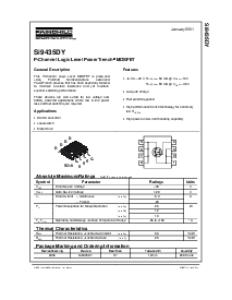 浏览型号SI9435的Datasheet PDF文件第1页