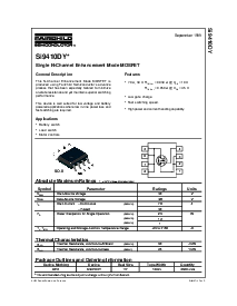 浏览型号SI9410DY的Datasheet PDF文件第1页