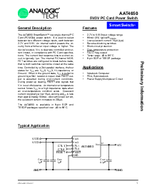 浏览型号AAT4650IAS-B1的Datasheet PDF文件第1页