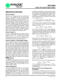 浏览型号AAT4650IAS-B1的Datasheet PDF文件第8页