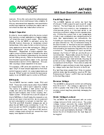 浏览型号AAT4626IAS-T1的Datasheet PDF文件第8页