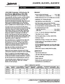 浏览型号ISL81487LIB-T的Datasheet PDF文件第1页