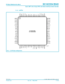 浏览型号SC16C554DIB64的Datasheet PDF文件第7页