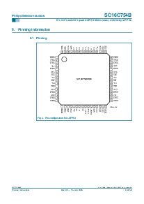 浏览型号SC16C754BIB80的Datasheet PDF文件第4页