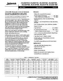 浏览型号ISL83070EIBZA的Datasheet PDF文件第1页