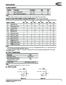浏览型号IC61LV6416-12T的Datasheet PDF文件第5页