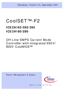 浏览型号ICE2A280的Datasheet PDF文件第1页