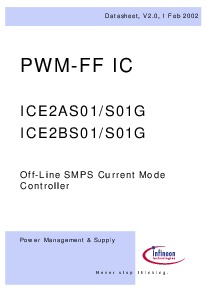 浏览型号ICE2AS01G的Datasheet PDF文件第1页