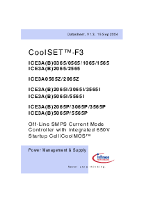 浏览型号ICE3A1065的Datasheet PDF文件第1页